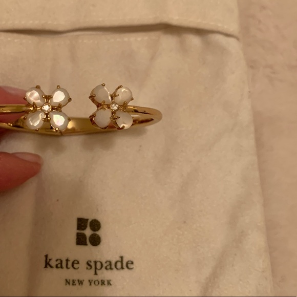 Kate Spade Flower Bangle - Picture 2 of 6